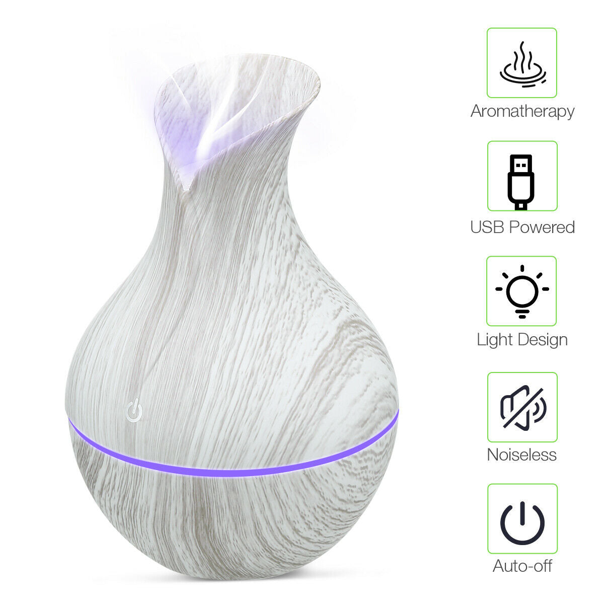 LED Aroma Essential Oil Diffuser