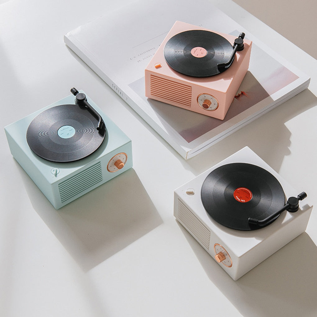 Retro Bluetooth Record Player